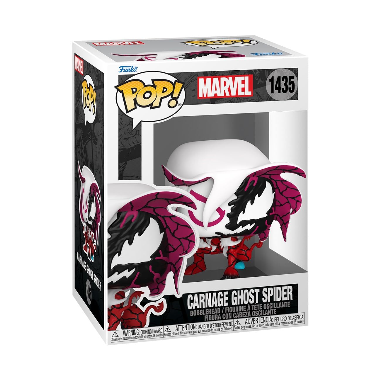 Funko POP Marvel: Carnageized - Ghost Spider - Marvel Comics - Collectable Vinyl Figure - Gift Idea - Official Merchandise - for Kids & Adults…