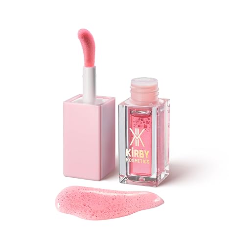Kirby Kosmetics DivineDiva Lip Oil - TikTok-Viral Moisturizing & Hydrating High-Shine Lip Gloss with Hyaluronic, Coconut & Argan Oils - Vegan Lip Care
