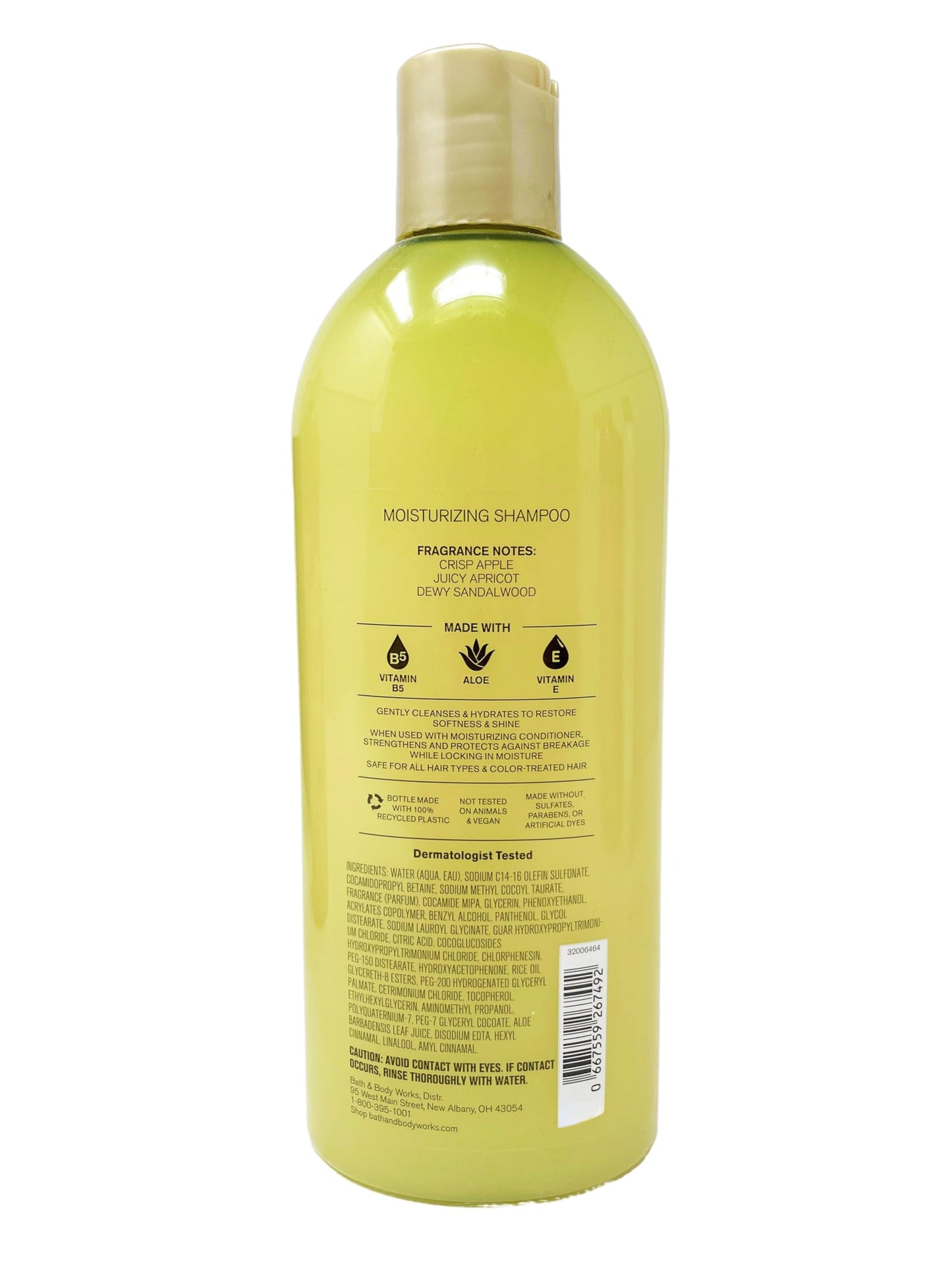 Bath & Body Works Fruity Infusion - 3 Pack Of Moisturizing Shampoo with a Natural Oats Sample Soap