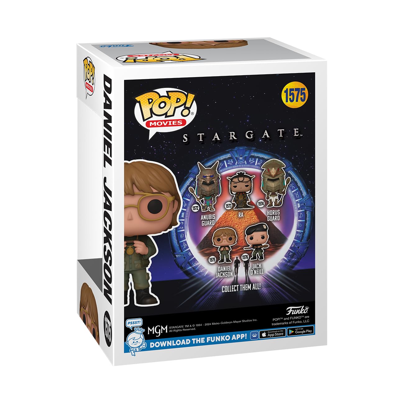 Funko POP! Movies: Stargate - Daniel Jackson - Collectable Vinyl Figure - Gift Idea - Official Merchandise - for Kids & Adults - Movies Fans - Model…