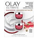 Olay Ultimate Niacinamide + Collagen Hydrating Moisturizer, 1.7 Ounce (2 Pack)