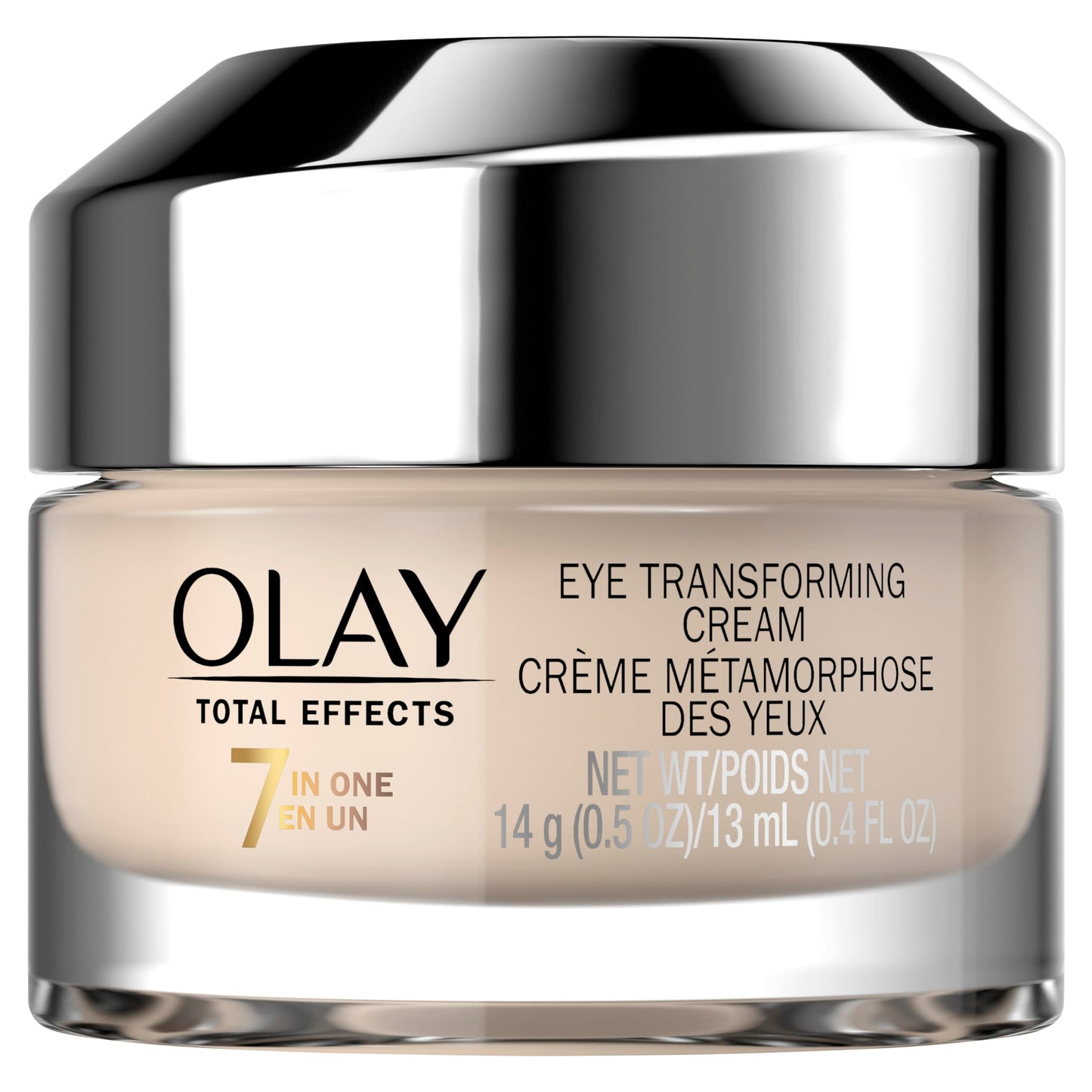 Olay Eye Cream, Total Effects Anti-Aging Treatment, 7-in-1 Hydrating, Evens Tone, Brightens, Smooths Line Lines, Minimizes Look of Pores, Firms