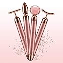 DANGSHAN 4-in-1 Face Massager Roller 24k Golden Face Roller, Arm Eye Nose Massage for Face Facial Massager Skin Care Tools