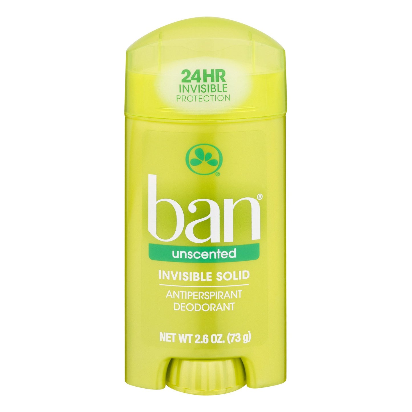 Ban Anti-Perspirant Deodorant Invisible Solid Unscented 2.60 oz Beauty and Personal Care Ban