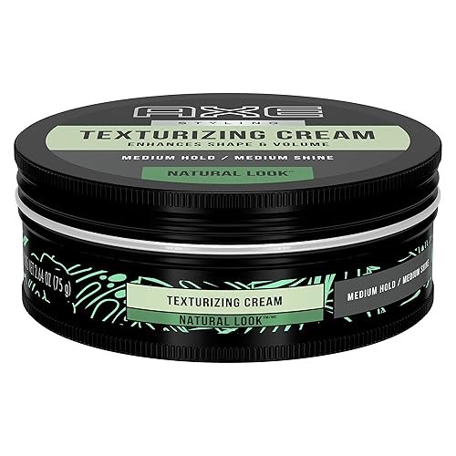 AXE Texturizing Cream Hair Styling Cream With Medium Hold and Medium Shine Natural Look Enhances Shape and Volume 2.64 oz