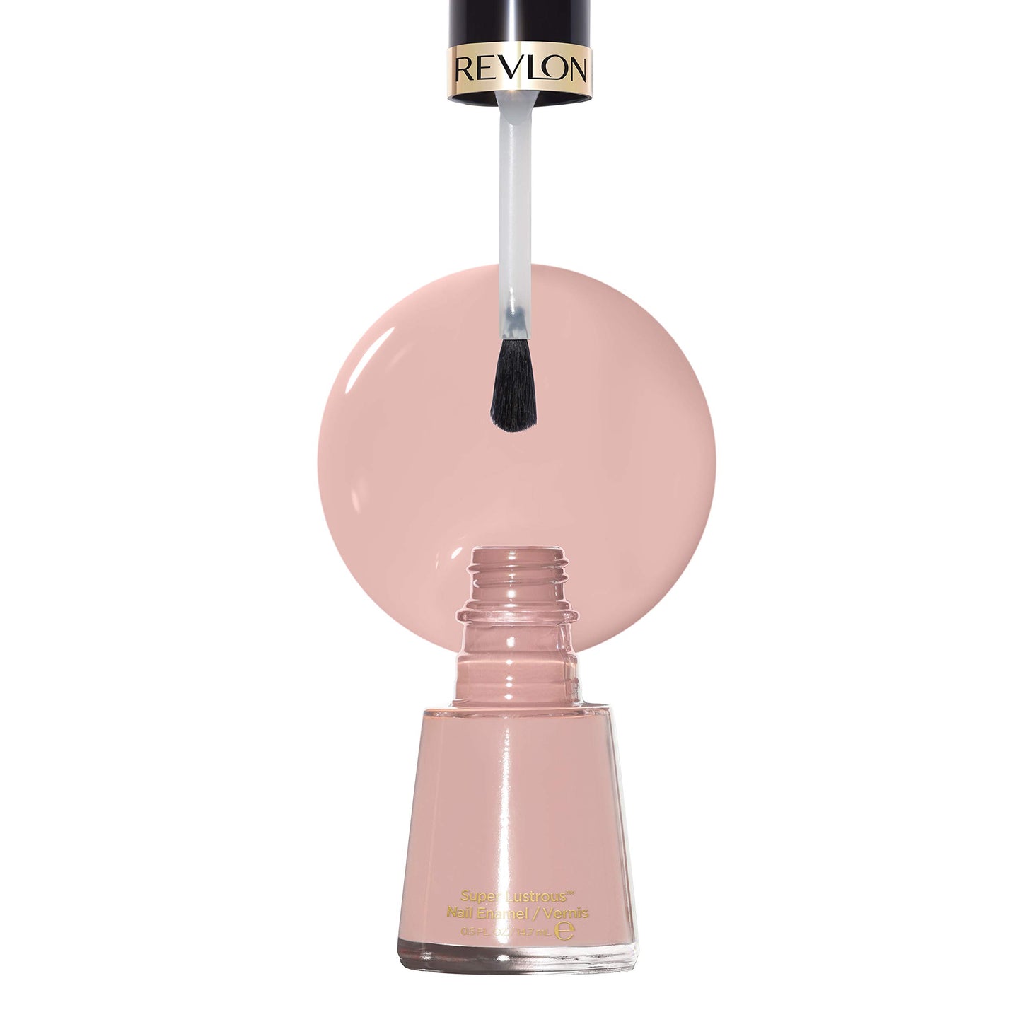 Revlon Nail Polish, Super Lustrous Nail Enamel Polish, Chip Resistant & Longwear Formula, High Shine Finish, 165 Romantique, 0.5 fl oz.