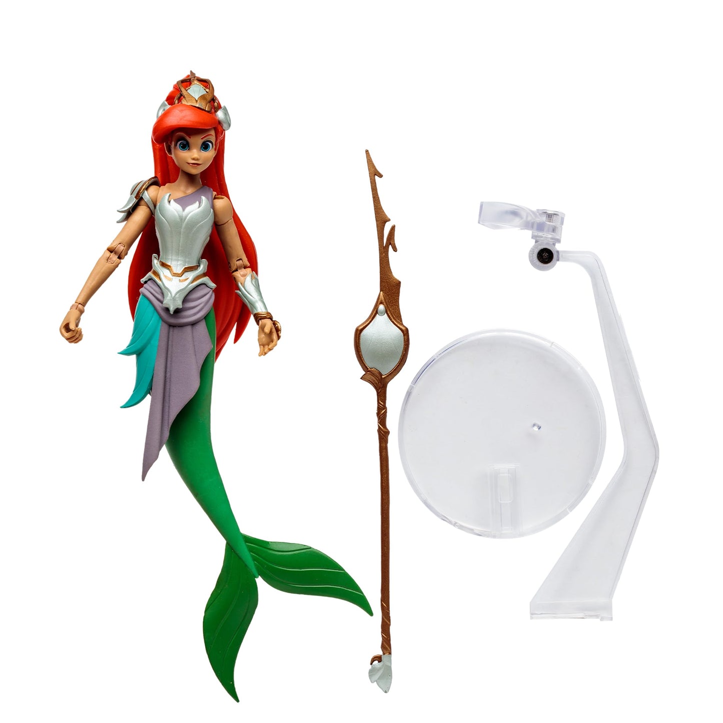 McFarlane Toys - Disney Mirrorverse Mulan 5in Belle (Fractured) 5in and Ariel 7in Action Figure 3pk, Gold Label, Amazon Exclusive