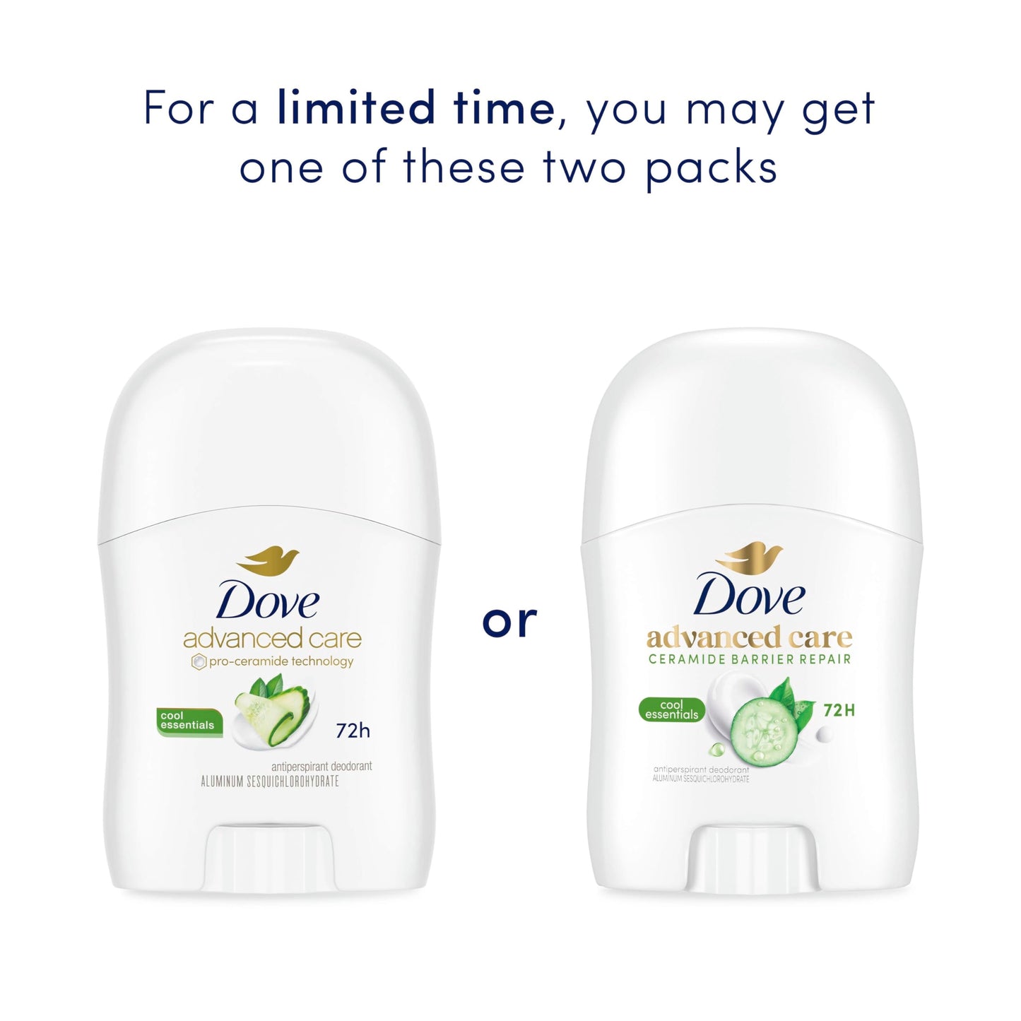 Dove Advanced Care Antiperspirant Deodorant Stick 36 Ct Cool Essentials for helping your skinbarrier repair after shaving 72h odor control and all-day Beauty and Personal Care Dove