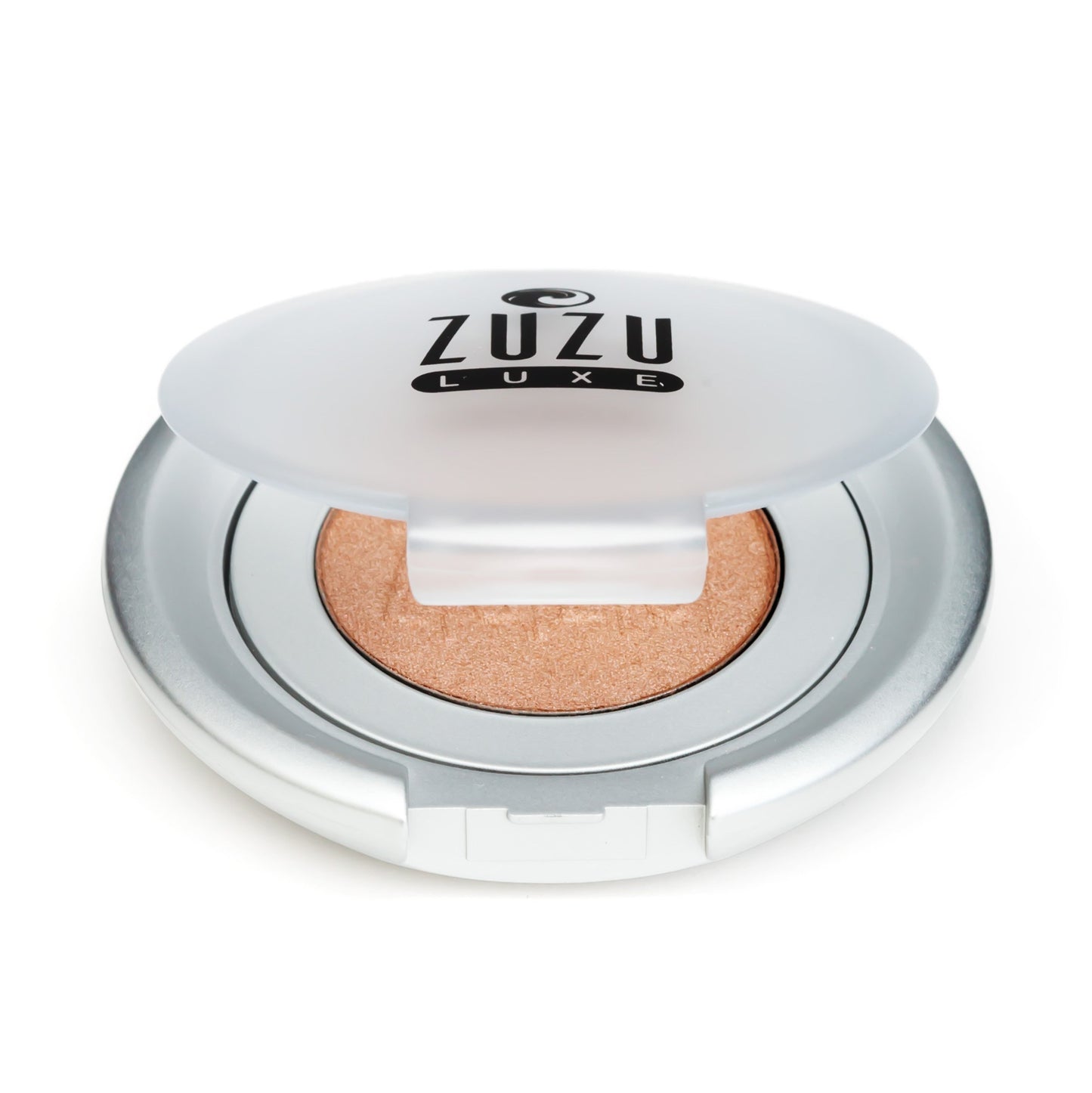 Zuzu Luxe Mineral Eyeshadow (Eternity - Beige/Cool Shimmer), Richly pigmented, velvety smooth formula. Natural, Paraben Free, Vegan, Gluten-free