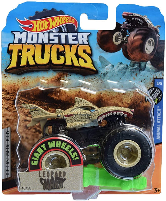 Hot Wheels Monster Trucks Leopard Shark 40/50, Sand
