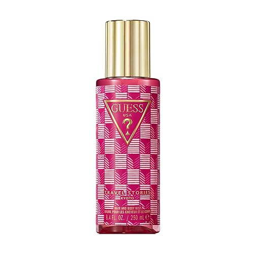 GUESS Travel Stories Kyoto Hair and Body Fragrance Mist for Women 8.4 Fl. Oz. - Serene, Lavish, and Fresh Fragrance Spray