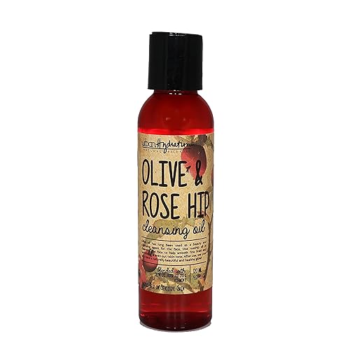Urban Hydration Spot & Scar Rosehip and Olive Soothing Face Cleansing Oil | Cleans, Smooths Fine Lines and Wrinkles, Hydrates & Protects, Evens Skin
