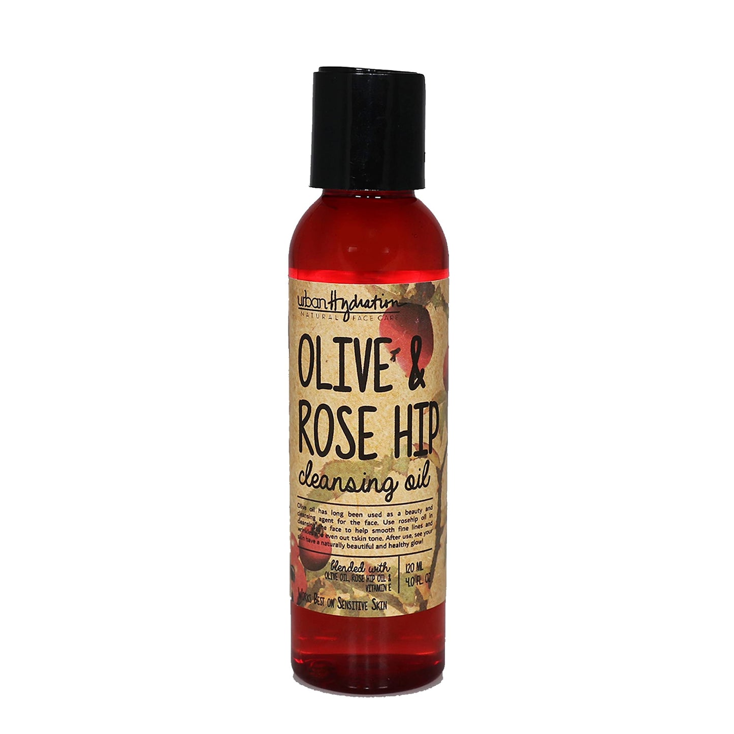 Urban Hydration Spot & Scar Rosehip and Olive Soothing Face Cleansing Oil | Cleans, Smooths Fine Lines and Wrinkles, Hydrates & Protects, Evens Skin
