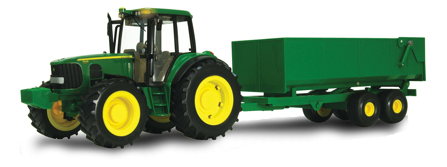 Tomy John Deere Big Farm Tractor with Wagon