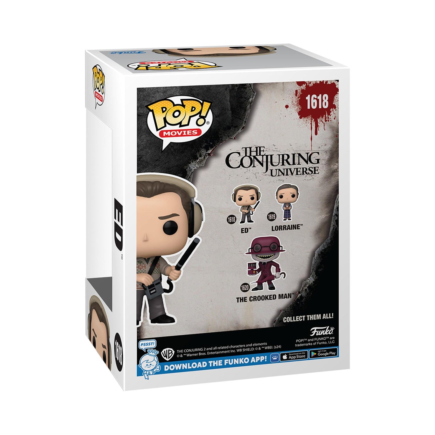 Funko POP! Movies: The Conjuring - Ed Warren - Collectable Vinyl Figure - Gift Idea - Official Merchandise - for Kids & Adults - Horror Fans - Model…