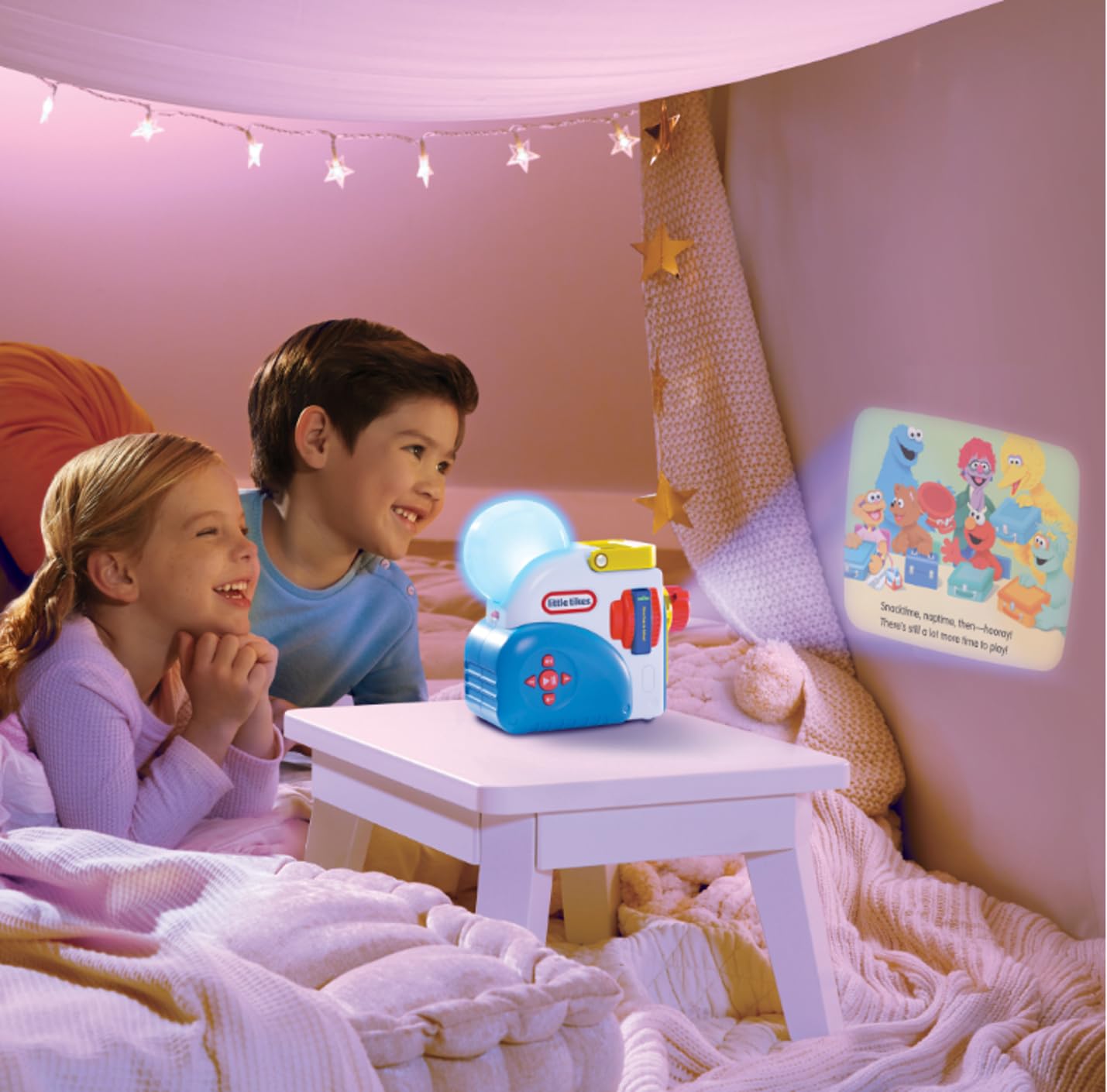 Little Tikes Story Dream Machine | Sesame Street Cookie Monster & Friends Story Collection with Books & Audio Play | Kids Ages 3+ Gift