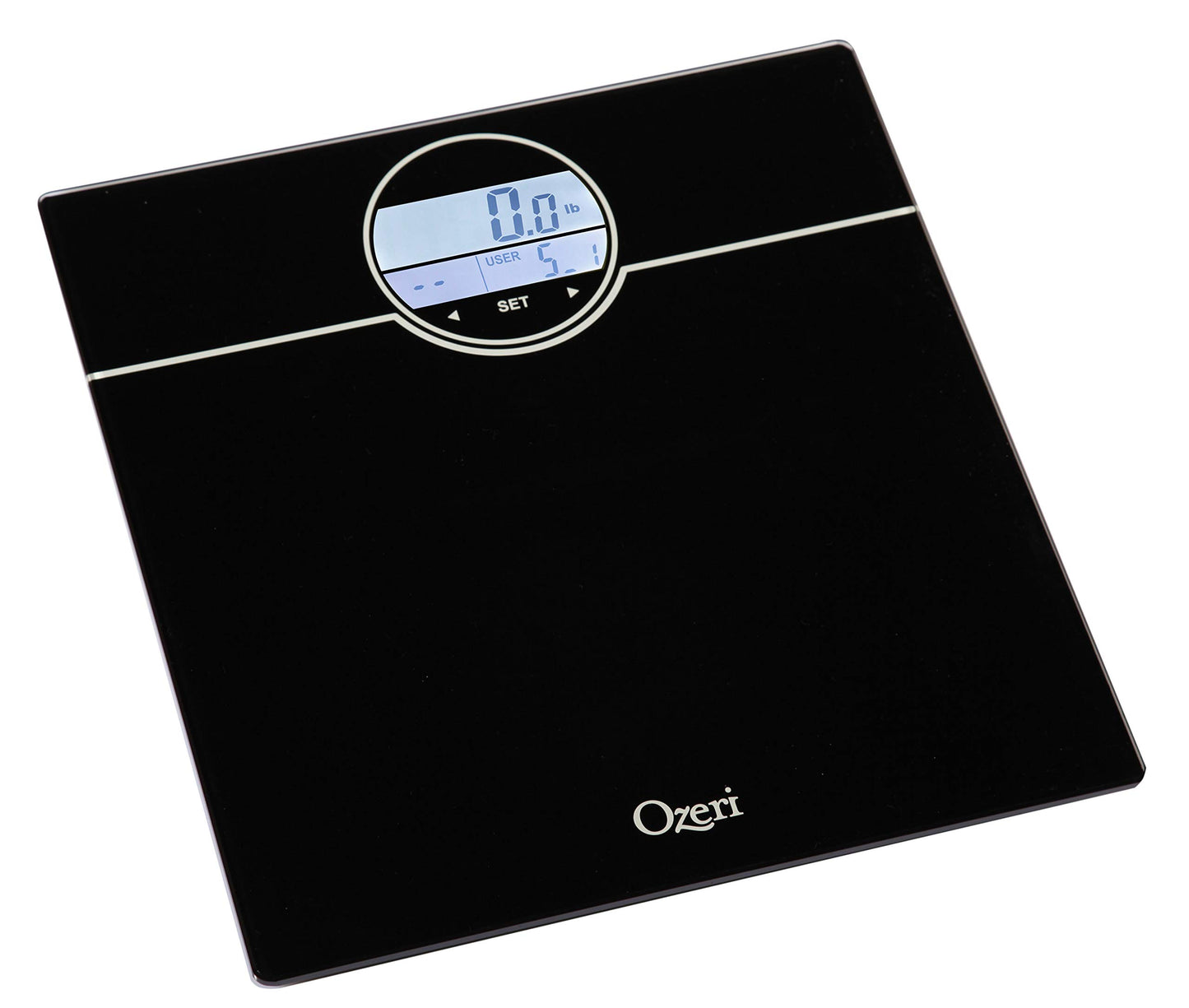 Ozeri WeightMaster 400 lbs Weight Scale with BMI and Weight Change Detection