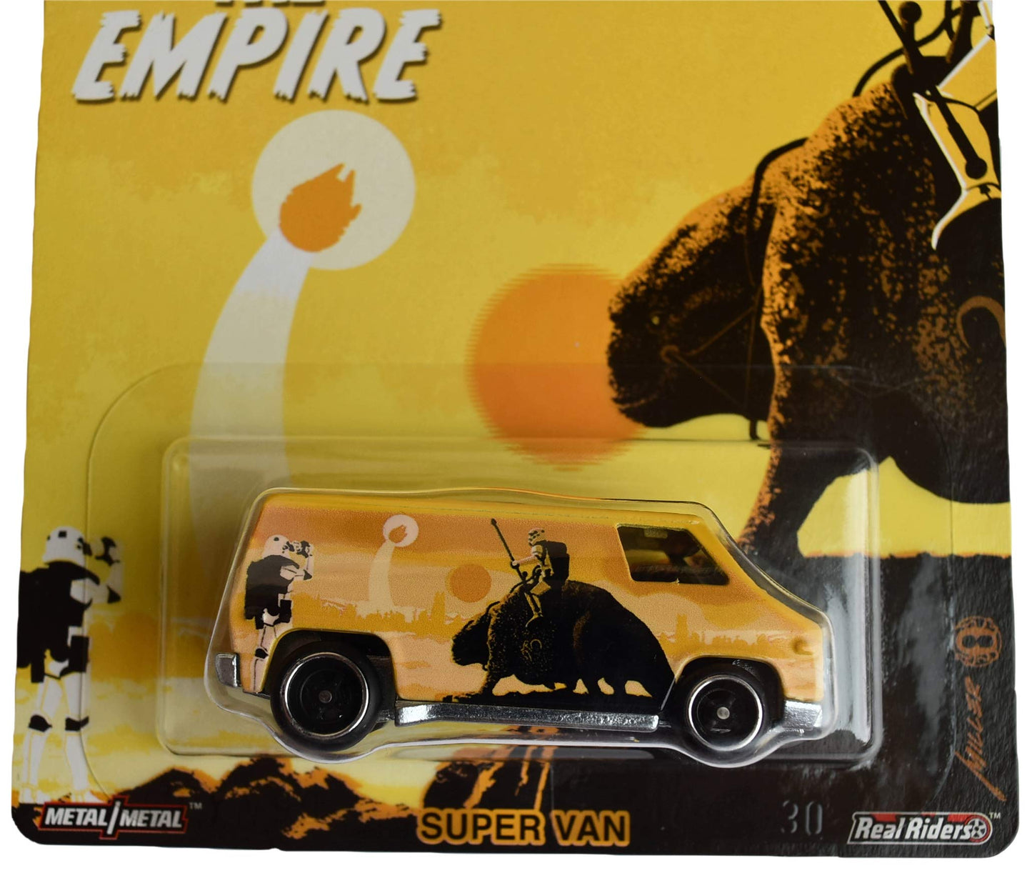 Hot Wheels Star Wars Project The Empire Super Van 1/5, Yellow