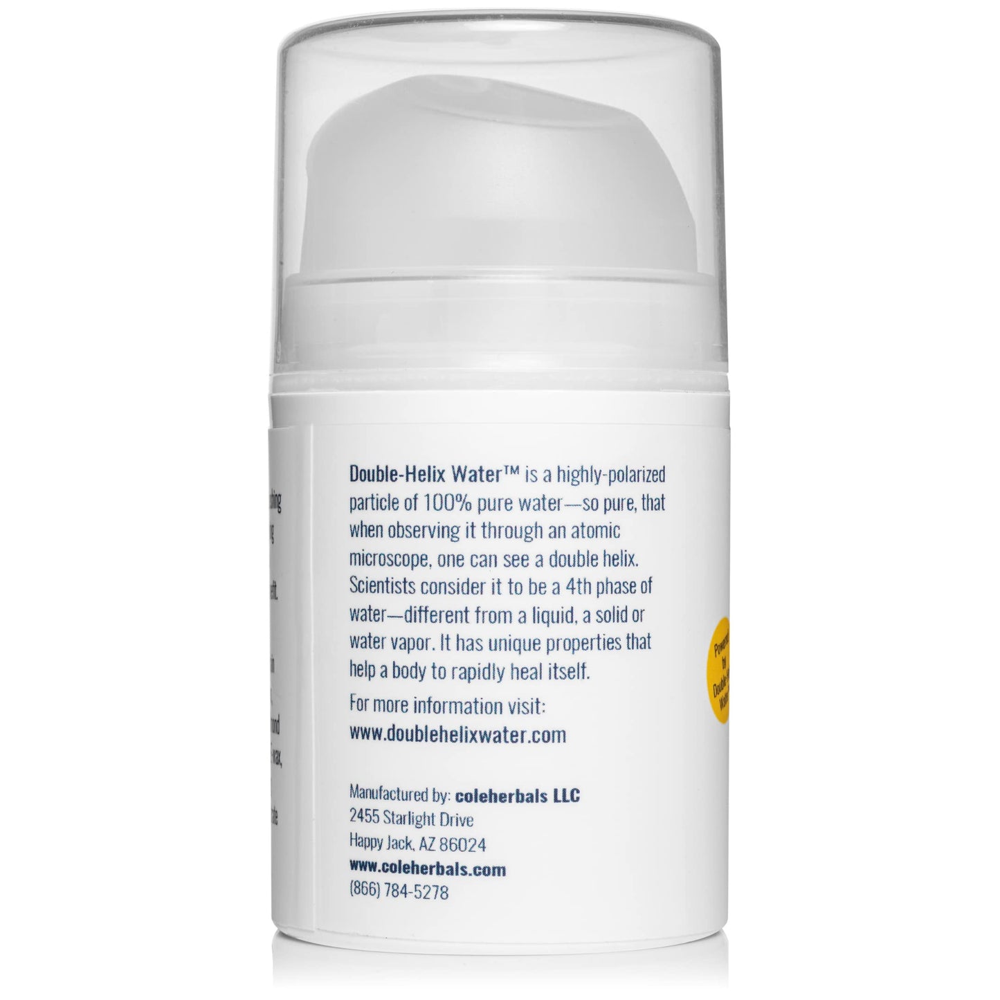Fresh Face Organix Organic Facial Moisturizer - May Assist in Aging or Dry Skin, Smoothing Out Wrinkles - Made with Double-Helix Water