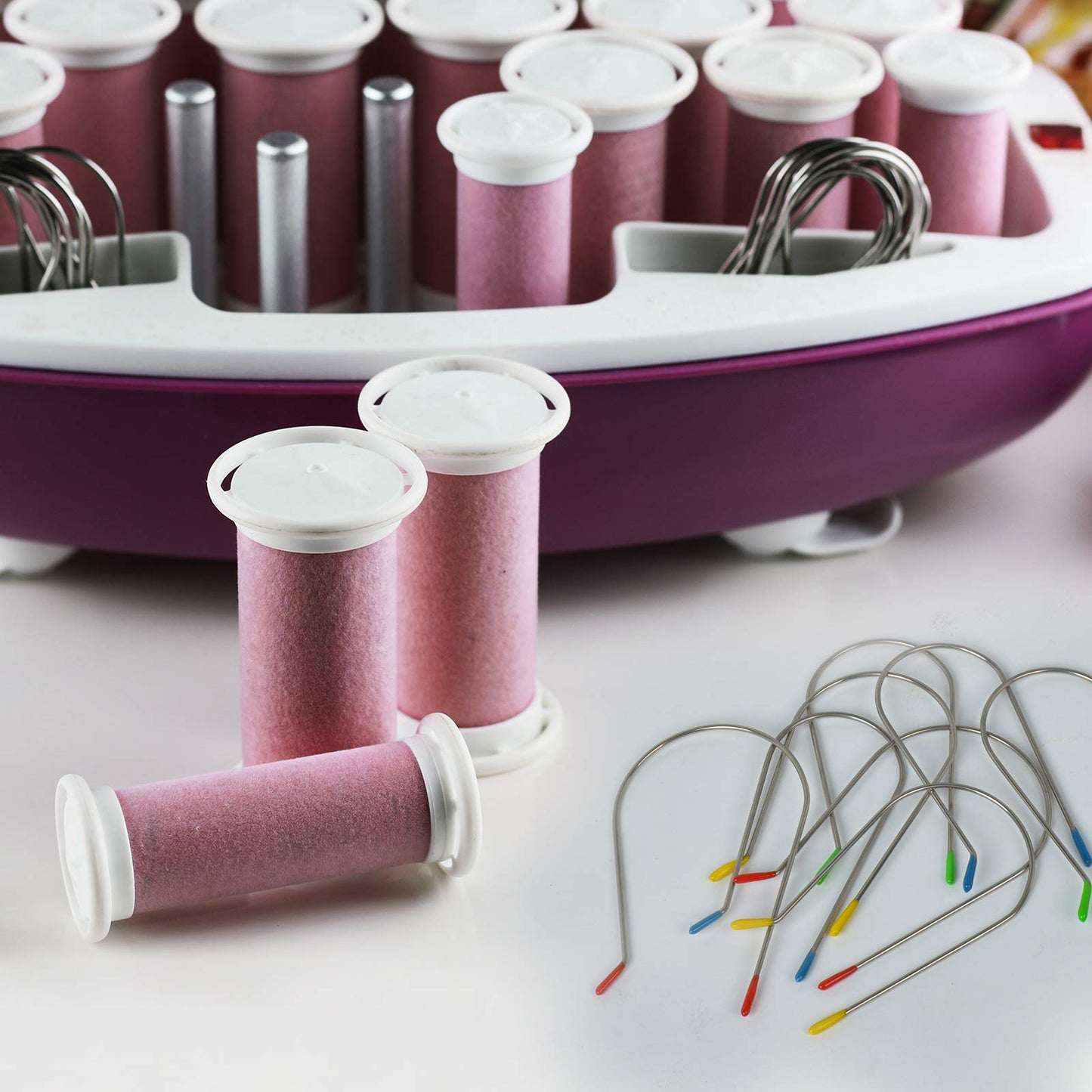 Hot Curler Clips Replacement Hot Roller Clips Rollers Securing Pins Fits 2 inch Hot Rollers Curlers (2”,20PCS)