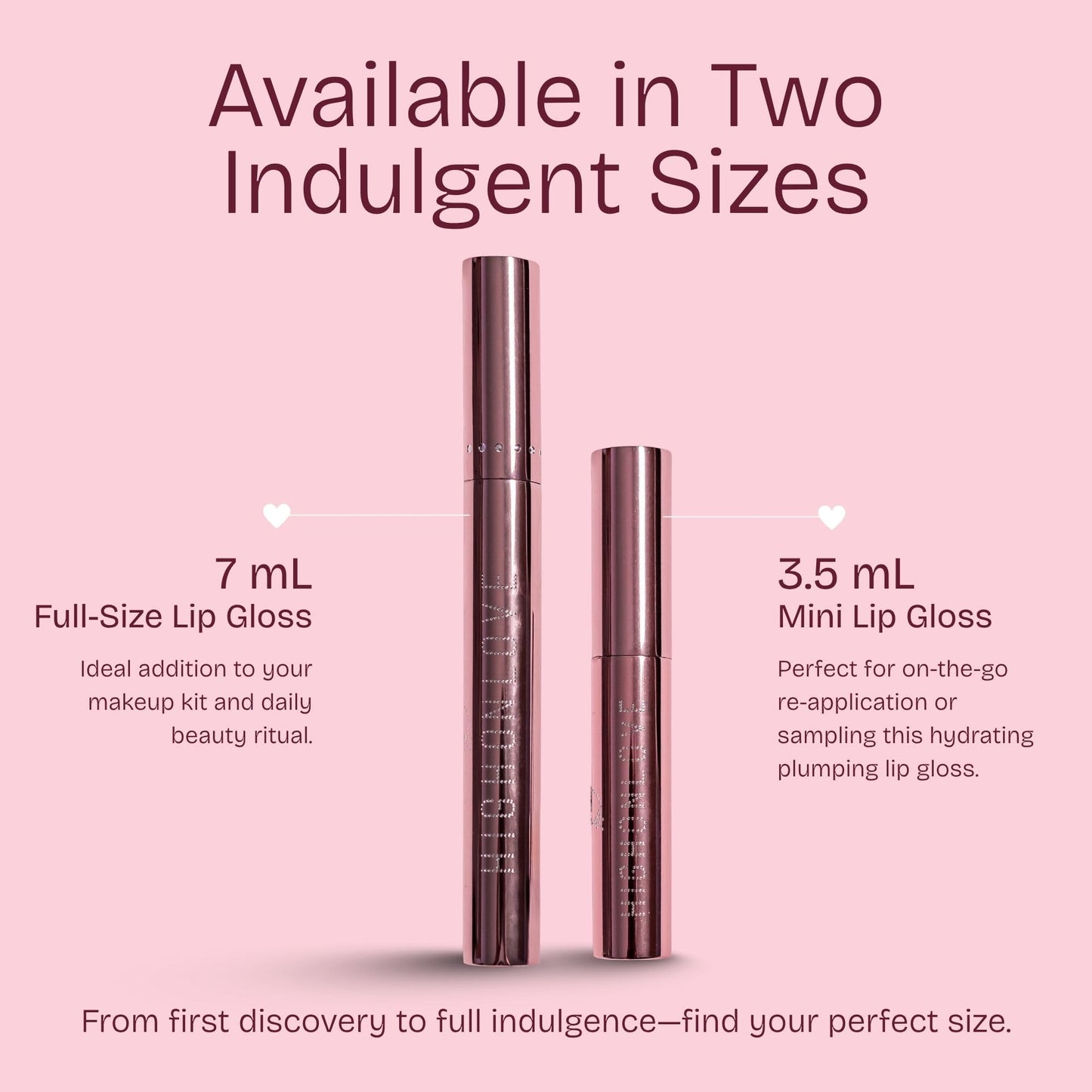 HIGHONLOVE Lip Gloss - Clear Plumping Lip Gloss, Hydrating Formula with a High Shine Finish, Wear Alone or On-Top of Color - Vegan & Cruelty Free (3.5