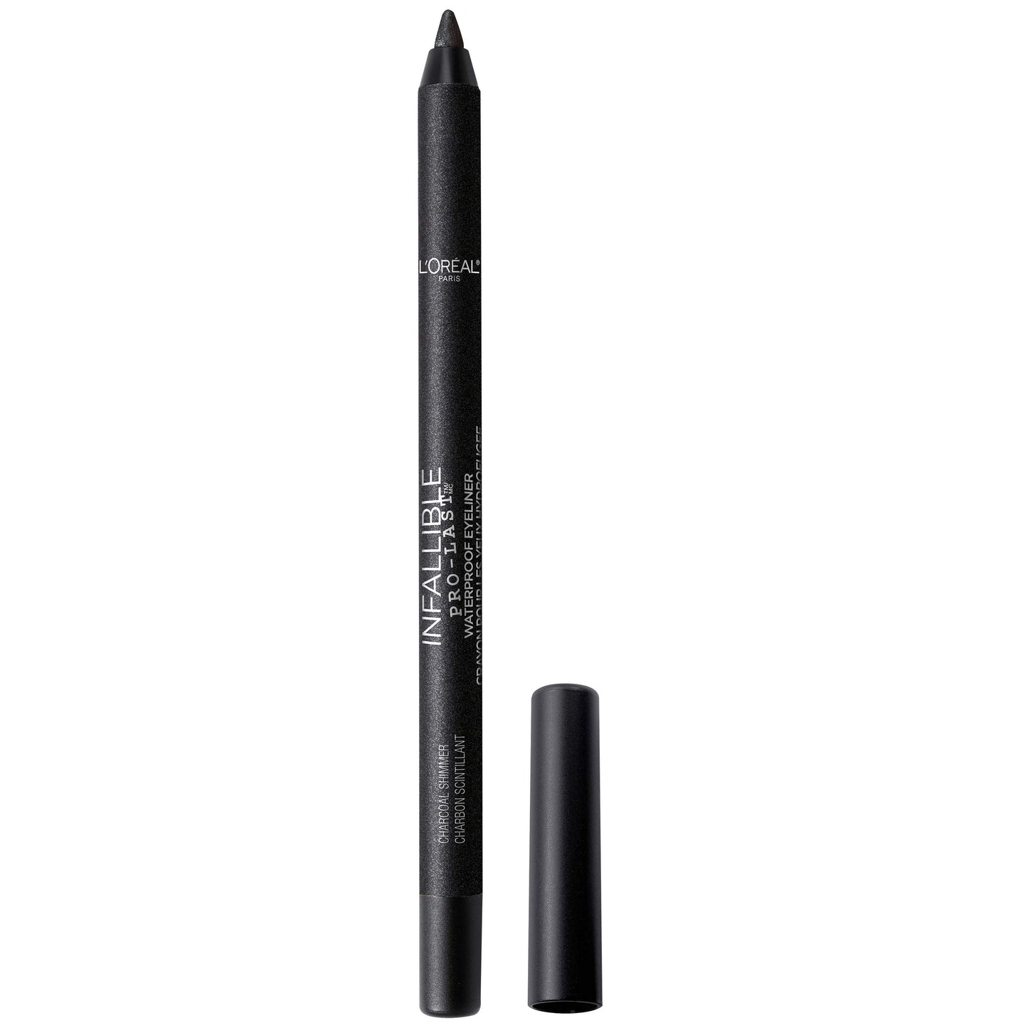 L'Oreal Paris Makeup Infallible Pro-Last Pencil Eyeliner, Waterproof and Smudge-Resistant, Glides on Easily to Create any Look, Black Shimmer, 0.042 Beauty and Personal Care L'Oreal Paris Default Title