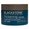 Blackstone Men's Grooming Hair Thickening Pomade - Pliable Hold with Matte Finish | Paraben & | Sea + Surf Scent (4 Oz)