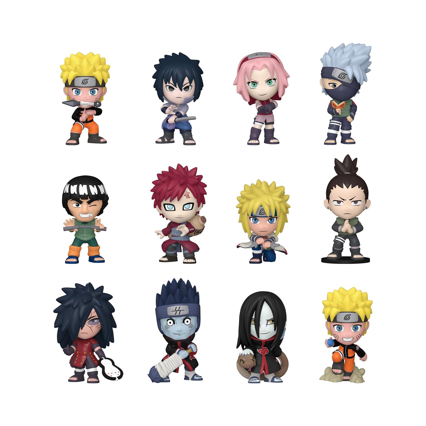 Funko Mystery Mini - Naruto - 1 of 12 to Collect - Styles Vary - Collectable Vinyl Figure - Gift Idea - Official Merchandise - for Kids & Adults…