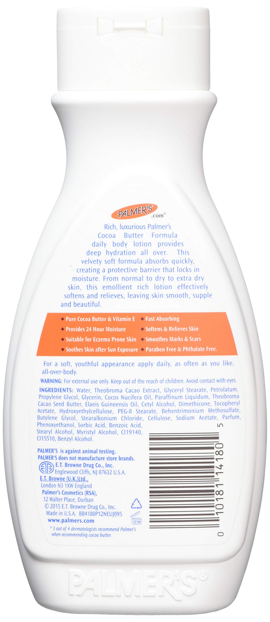 Palmer's Cocoa Butter Formula with Vitamin E 12 oz (Pack of 6)