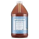 Dr. Bronner’s - Organic Sugar Soap (Baby Unscented, 64 Ounce) - Made with Organic Oils, Sugar and Shikakai Powder, 4-in-1 Use: Hands, Body, Face