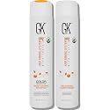 GK HAIR Vegan shampoo & Conditioner set - Organic Shampoo & Conditioner Set For Medium Hair -Made with Keratin, Aloe vera and Jojoba Seed oil- Paraben