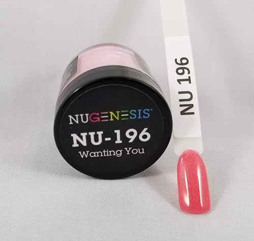 NuGenesis Nail Dipping Powder Color 1.5oz/43g Jar - (NU196 WANTING YOU) Beauty & Personal Care Nugenesis