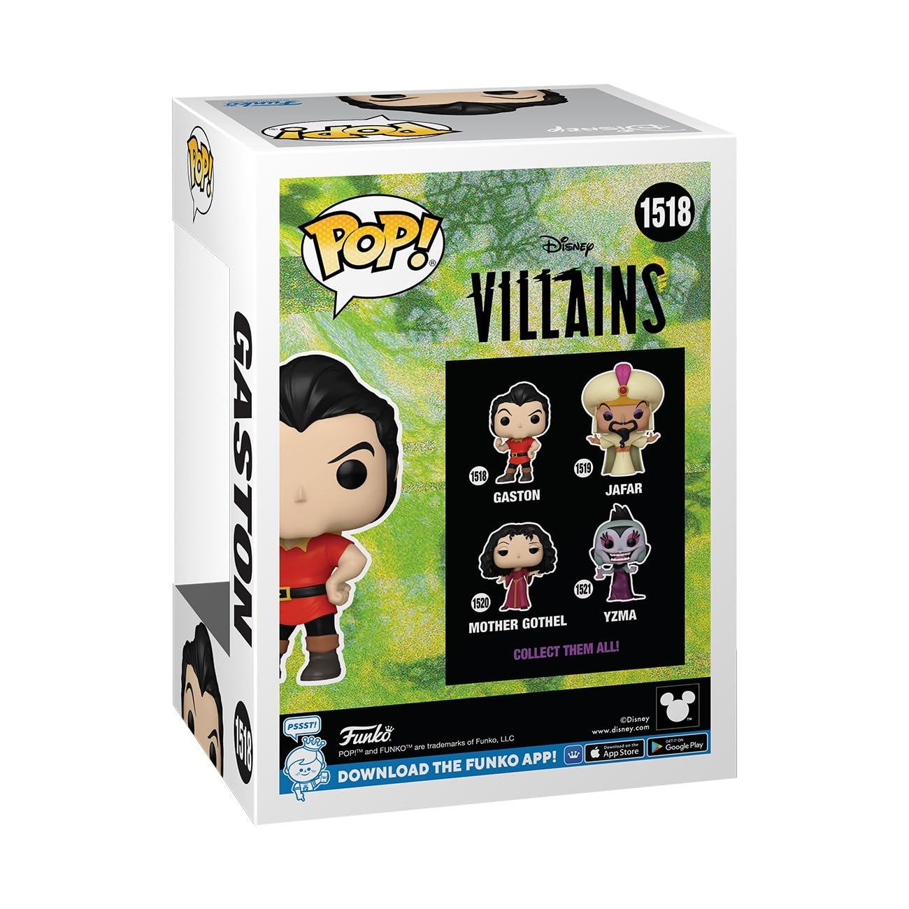 Funko POP Disney: Villains - Gaston - Disney Villains - Collectable Vinyl Figure - Gift Idea - Official Merchandise - for Kids & Adults - Movies Fans…