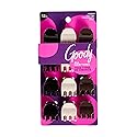 Goody SlideProof Mini Claw Clips - 12 Ct, Neutral Tones, Secure Grip Hair Styling Accessories for Women & Men, All Hair Types