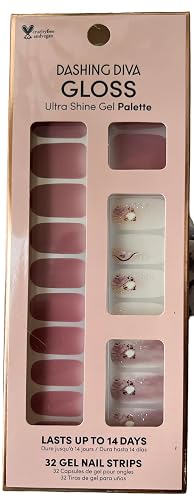 Ultra Shine Gel Nail Strips Heavenly Power 32 Strips Beauty & Personal Care Dashing Diva