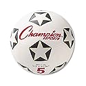 Champion Sports Rubber Cover Soccer Ball - Size 5