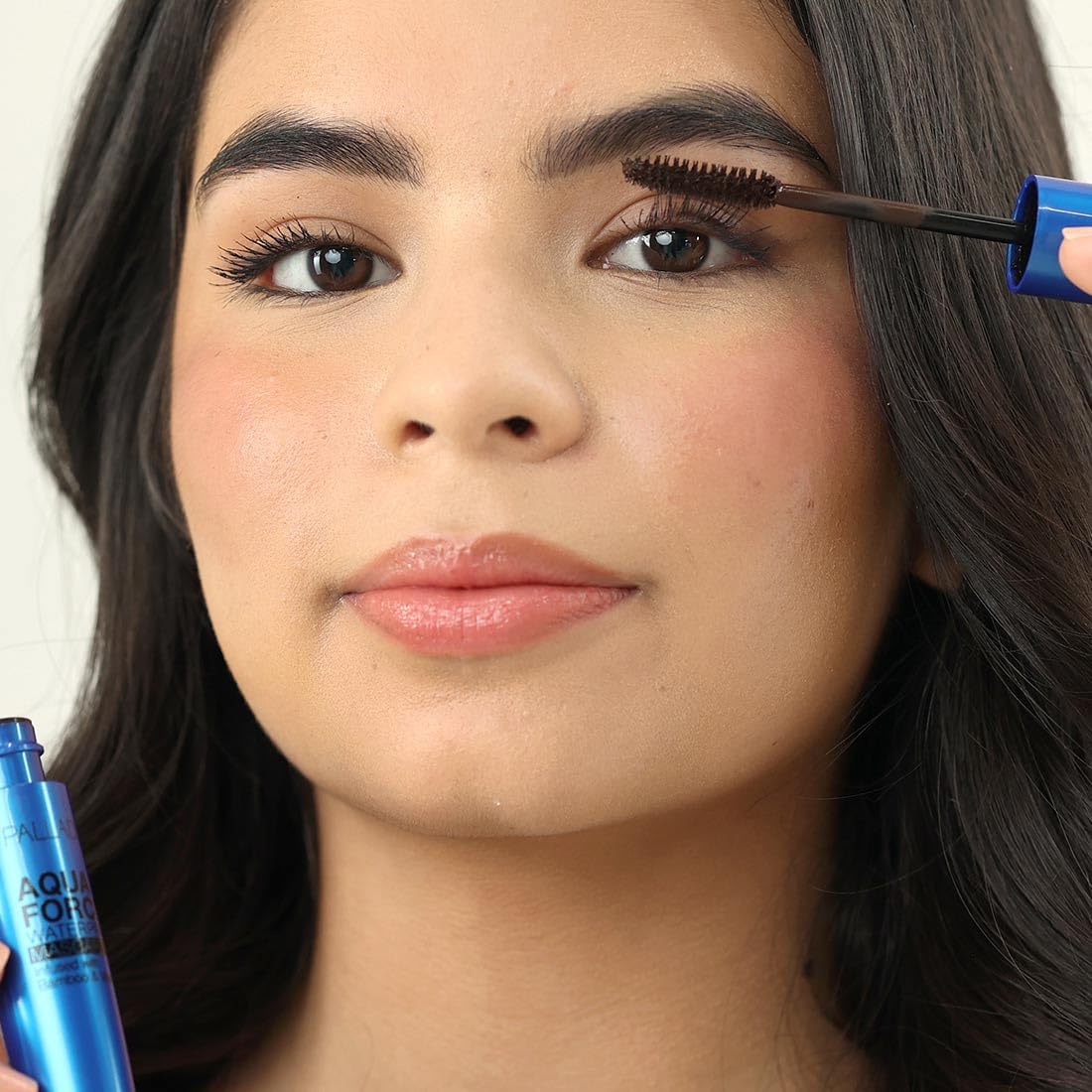 Palladio Aqua Force Waterproof Defining Mascara, Brown 0.41 Fl Oz (Pack of 1)