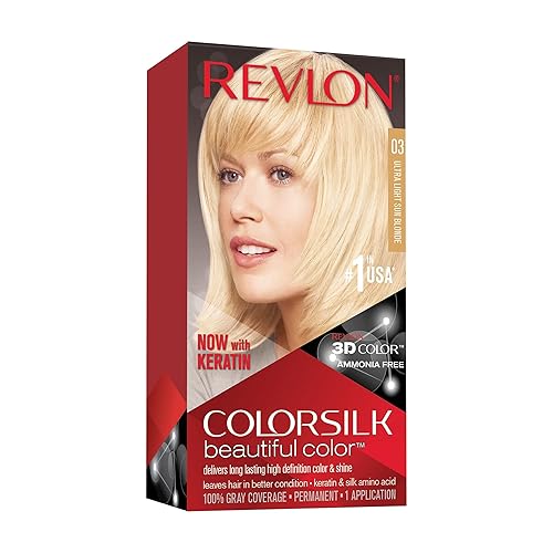 Revlon ColorSilk Hair Color, 03 Ultra Light Sun Blonde 1 ea (Pack of 2)
