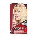 Revlon ColorSilk Hair Color, 03 Ultra Light Sun Blonde 1 ea (Pack of 4)