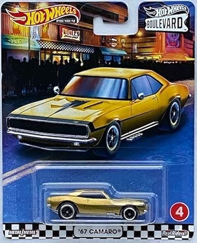 Hot Wheels 2020 Boulevard Series 67 Camaro Real Riders