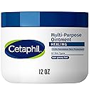 Cetaphil Healing Ointment, 12 oz, For Dry, Chapped, Irritated Skin, Heals and Protects, Soothes Cracked Hands and Chapped Lips, Hypoallergenic