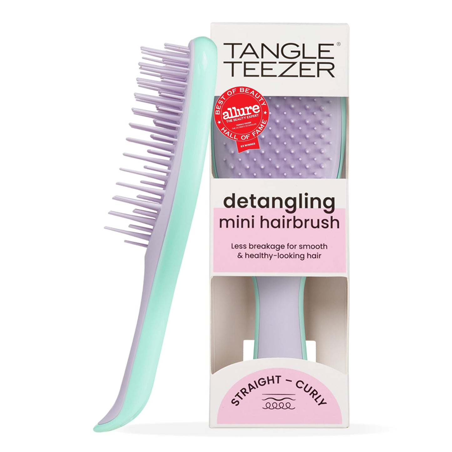 Tangle Teezer Ultimate Detangler Mini Hair Brush, Wisteria Leaf Beauty and Personal Care TANGLE TEEZER