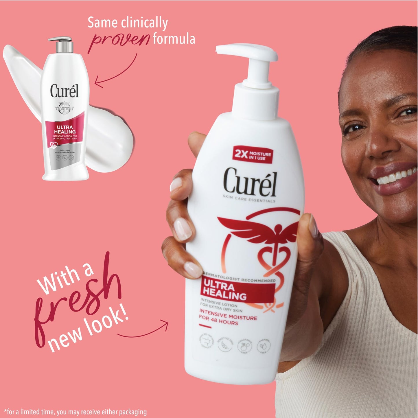 Curel Ultra Healing Lotion For Extra Dry Skin 13 oz ( Pack of 6)