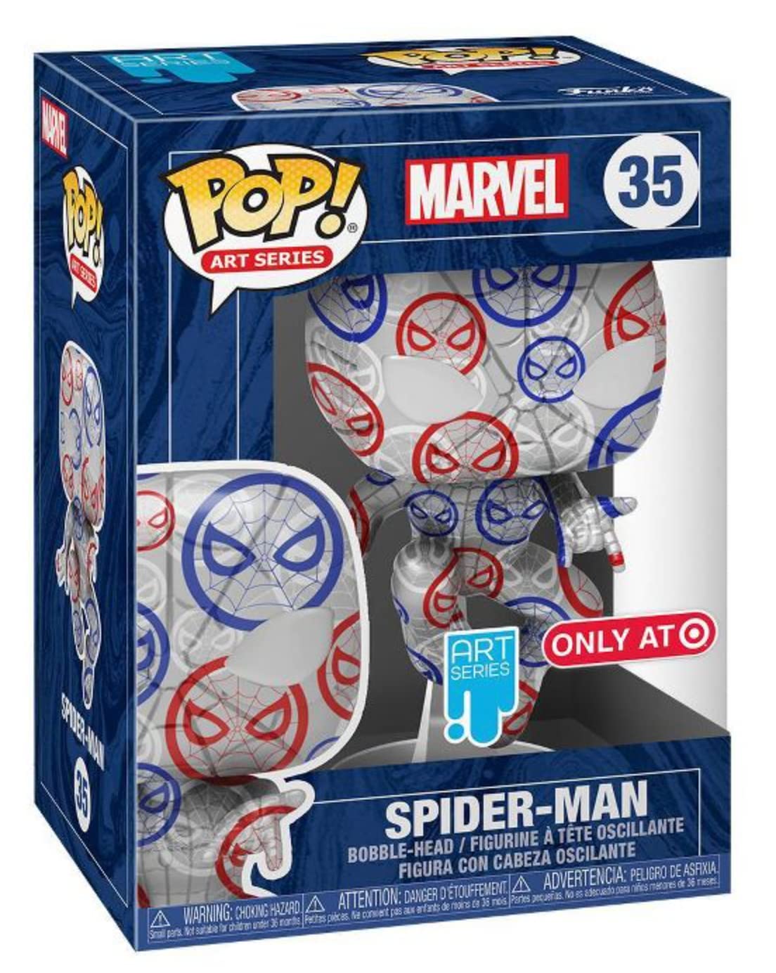 Funko POP! Artist Series: Marvel Patriotic Age - Spider-Man Exclusive