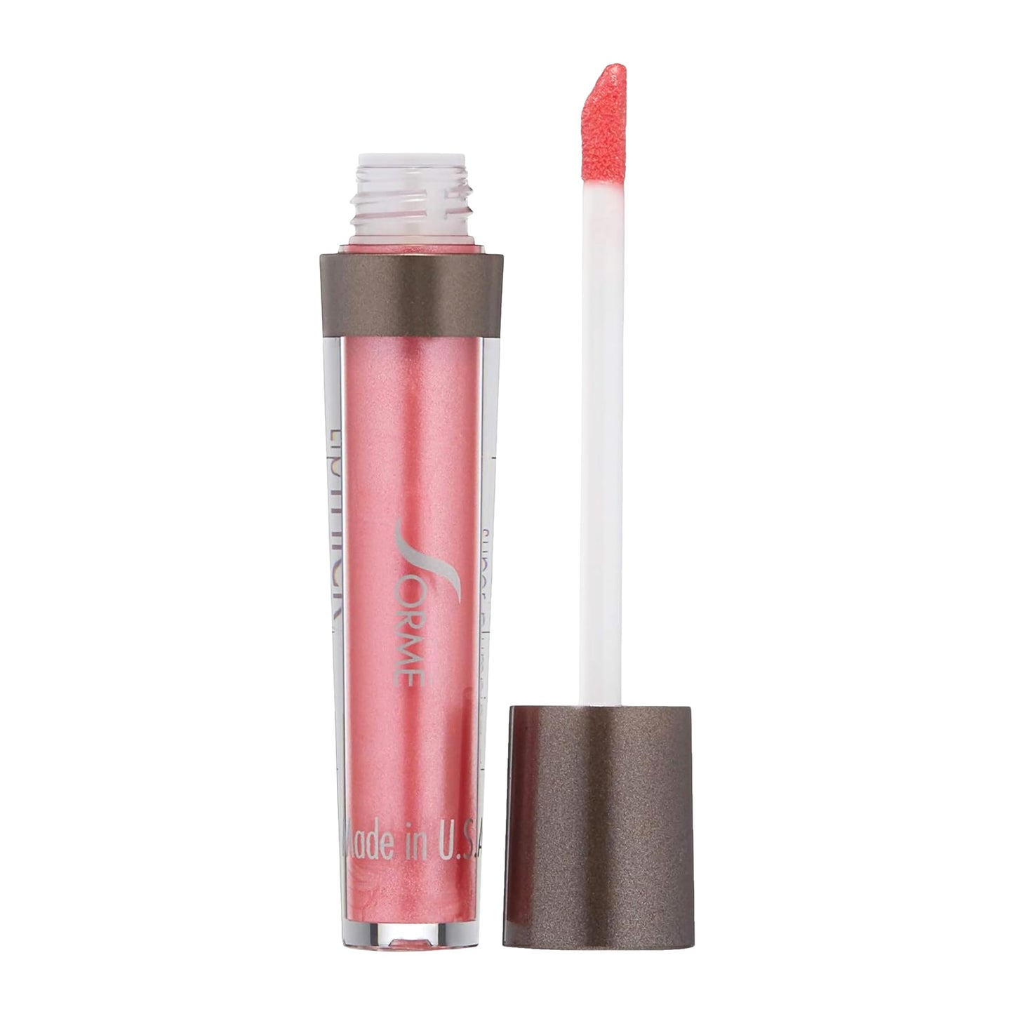 Sorme Lip Thick Plumping Gloss - Hydrating Lip Plumper with Peptides, Aloe & Vitamins - Non-Sticky, High-Shine Lip Gloss for Fuller-Looking Lips