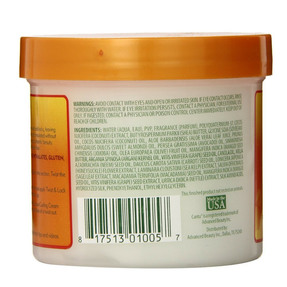 Cantu Shea Butter For Natural Hair Moisturizing Twist & Lock Gel, 13 ounce (Pack of 9)