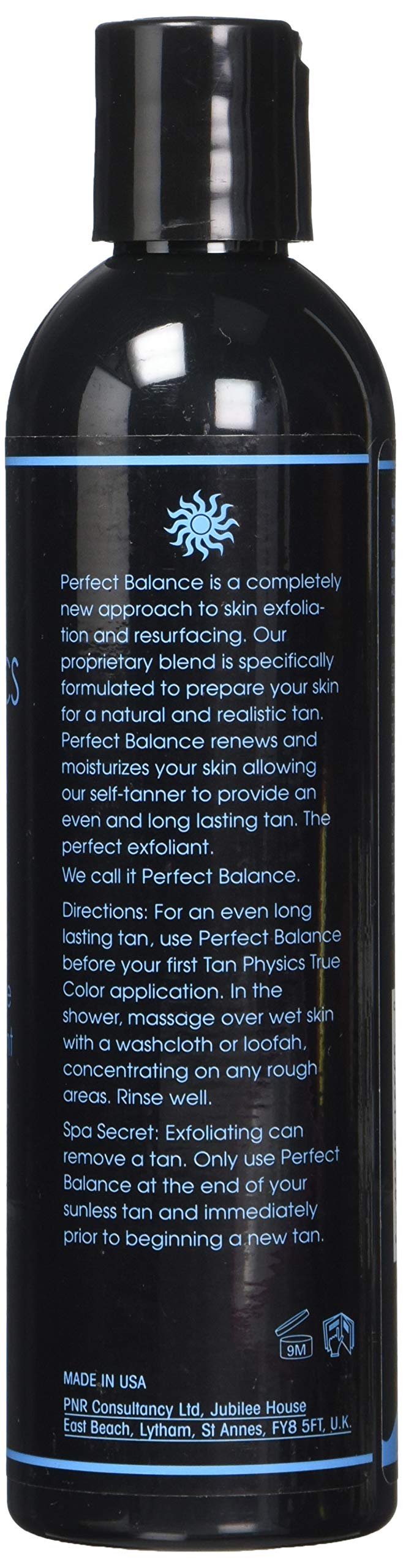 Tan Physics True Color Balance Pre-Tan Exfoliator 8 Oz.