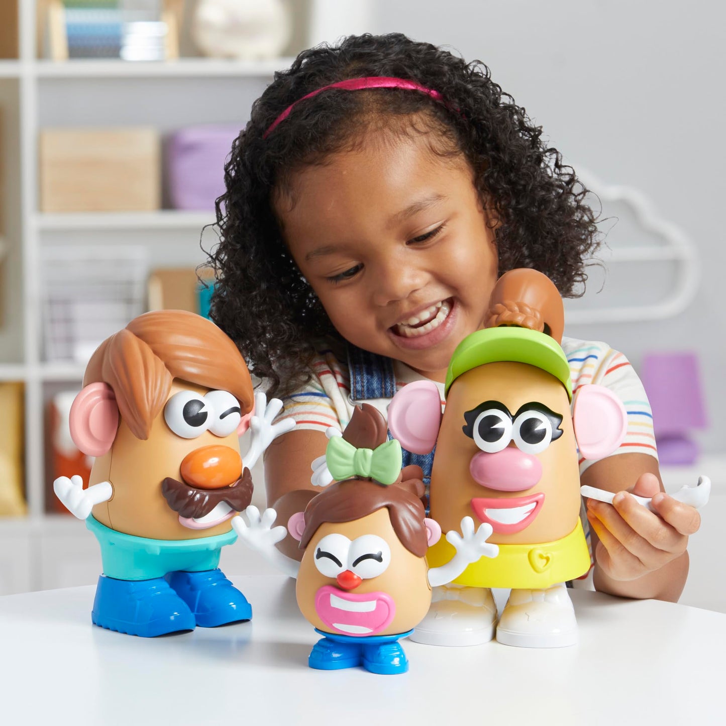 POTATO HEAD Create Your Family Set, 44 Pieces, Creative Toddler & Preschool Toy for Kids Ages 2+, Amazon Exclusive