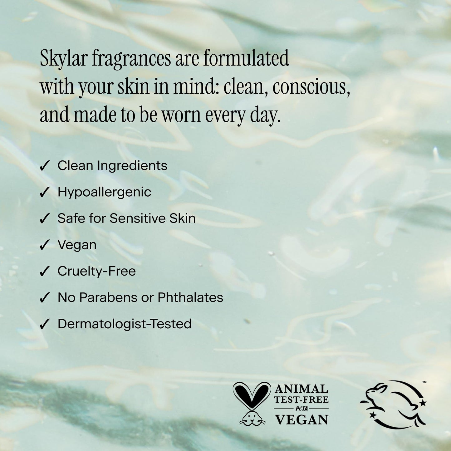 Skylar Isle Escape Eau de Parfum 0.33oz – Clean, Hypoallergenic Vegan Perfume for Women & Men, Fresh Scent with Bergamot, Cardamom & Sandalwood