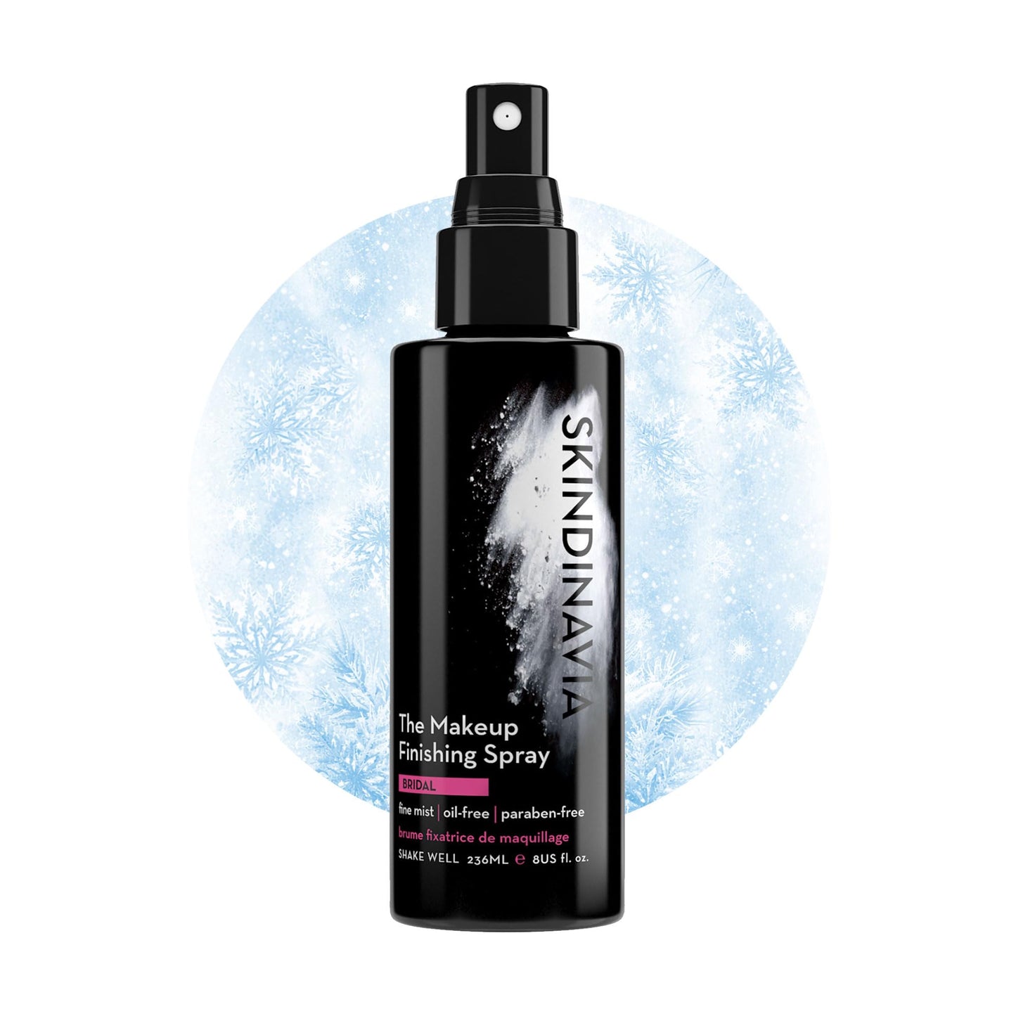 Skindinavia Makeup Setting Spray, Bridal Setting Spray for Makeup Long Lasting, Waterproof & Heat-Resistant Cooling Formula, All-Day Wear Up to 16+